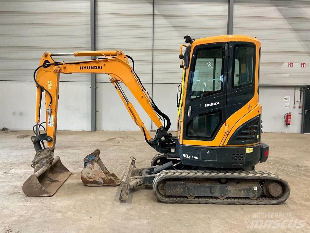 Hyundai 30 Z-9 AK Mini Excavators <7t (Mini Diggers)