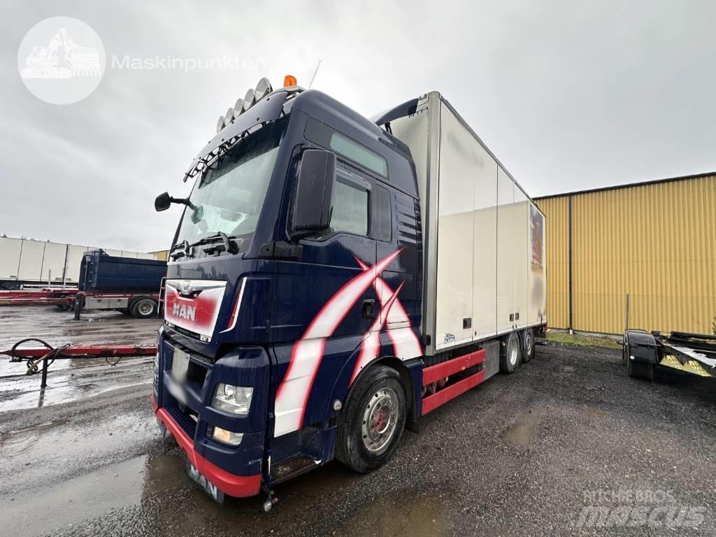 MAN TGX 26.480 Box trucks