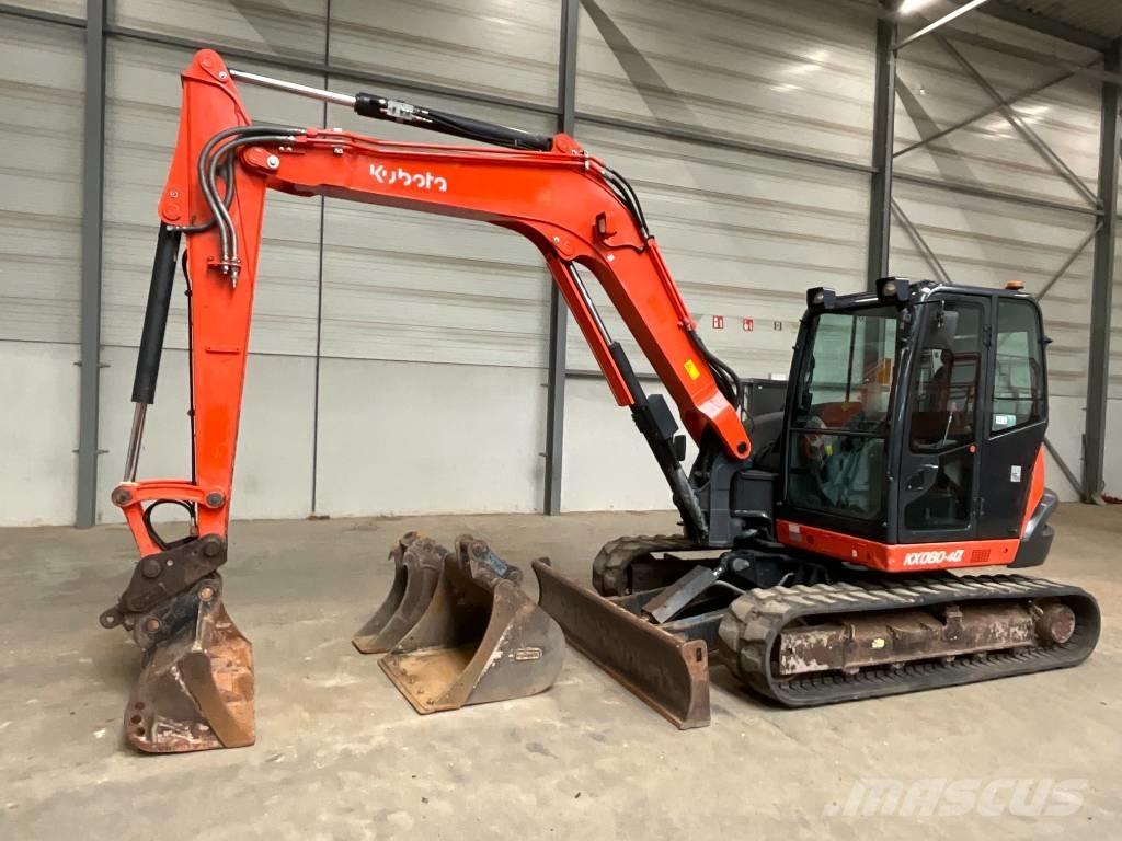 Kubota KX 080-4 A Mini excavators  7t - 12t
