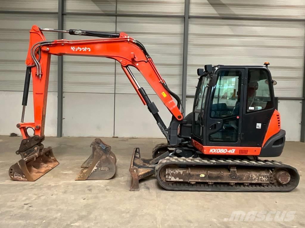 Kubota KX 080-4 A Mini excavators  7t - 12t