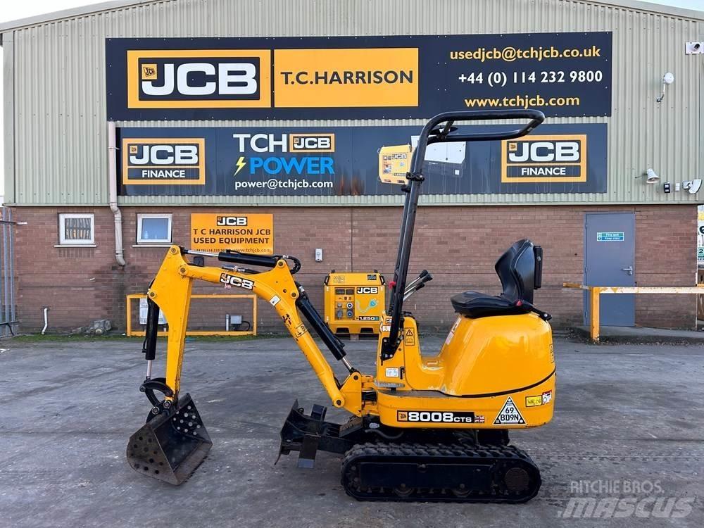 JCB 8008 Mini Excavators <7t (Mini Diggers)