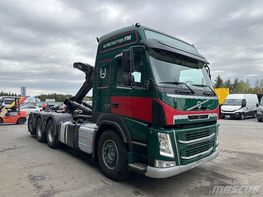Volvo FM500 8x4*4 Hook lift trucks