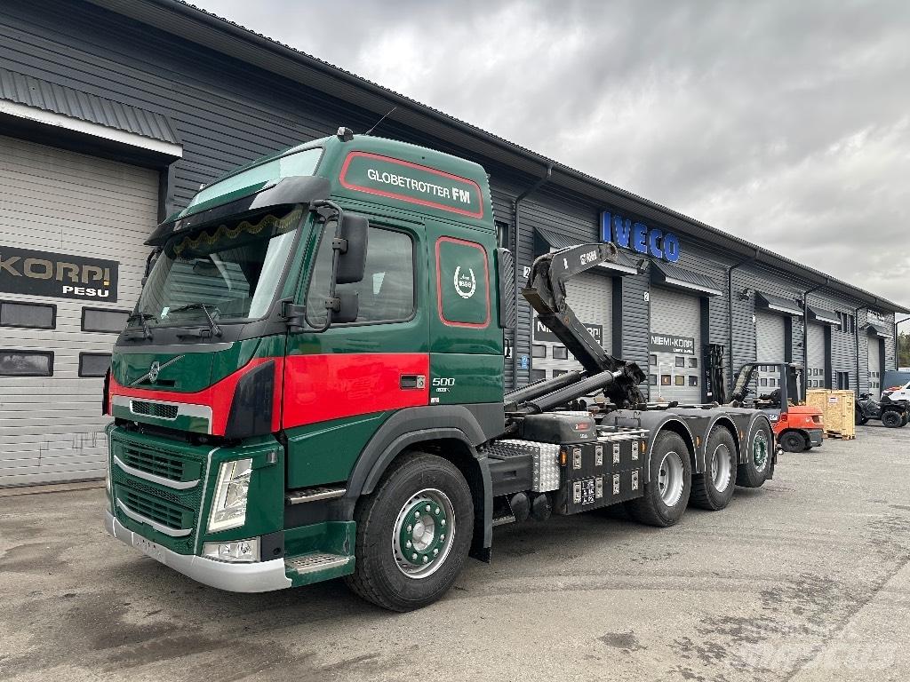 Volvo FM500 8x4*4 Hook lift trucks