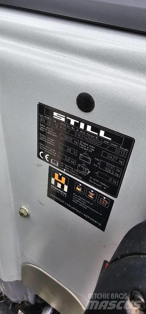 Still RX20-18 Electric Forklifts