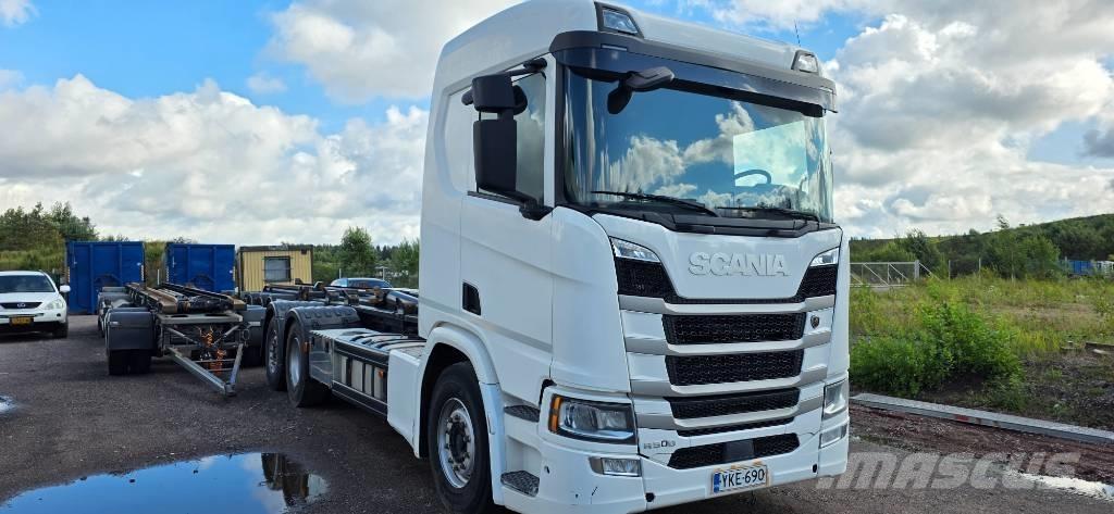 Scania R 500 Hook lift trucks