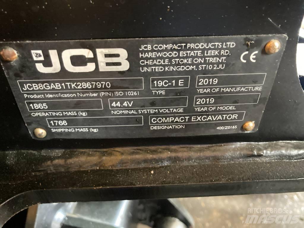JCB 19 C-IETEC Mini Excavators <7t (Mini Diggers)