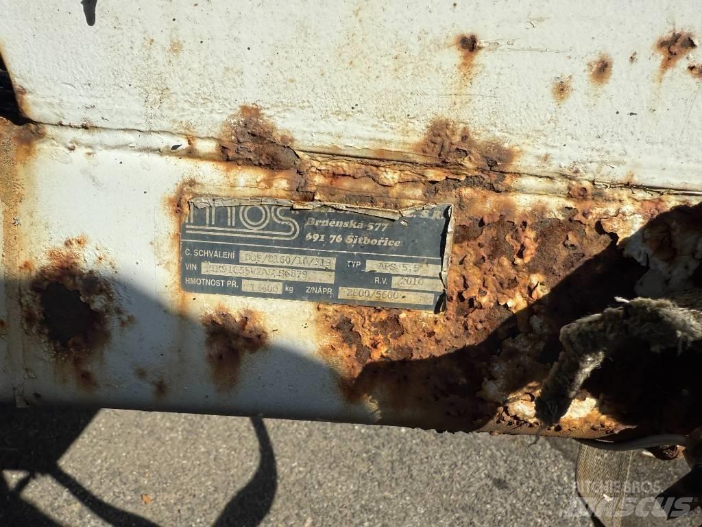  MOS APS 55 Lowboy trailer