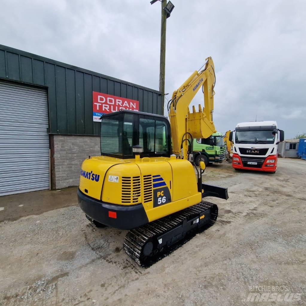 Komatsu PC56-7 Mini Excavators <7t (Mini Diggers)