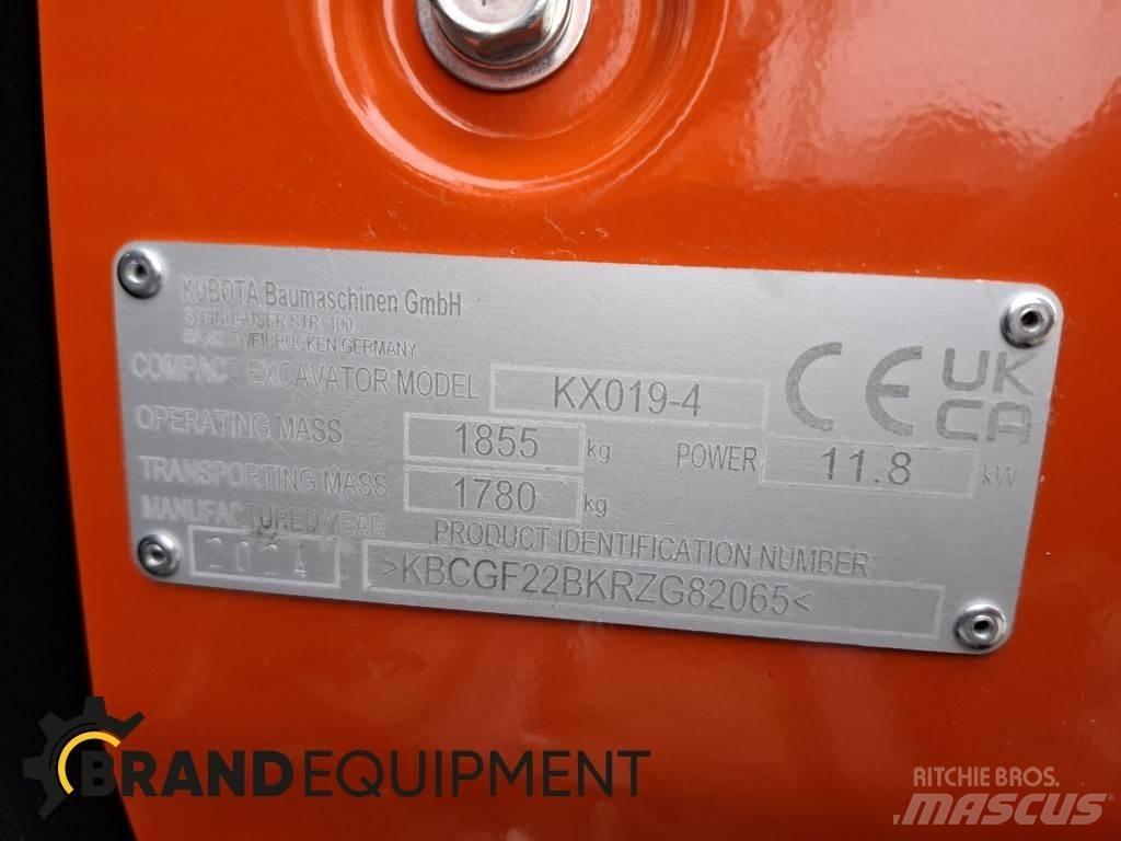 Kubota KX019-4 Mini Excavators <7t (Mini Diggers)