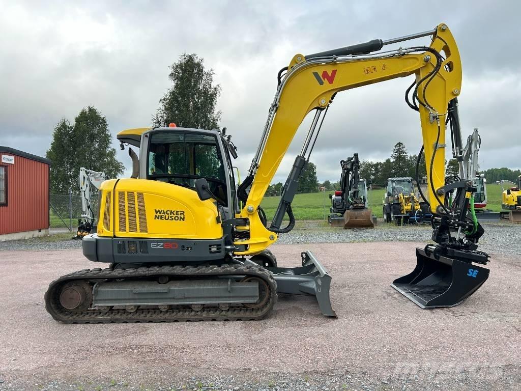 Wacker Neuson EZ80 Mini excavators  7t - 12t