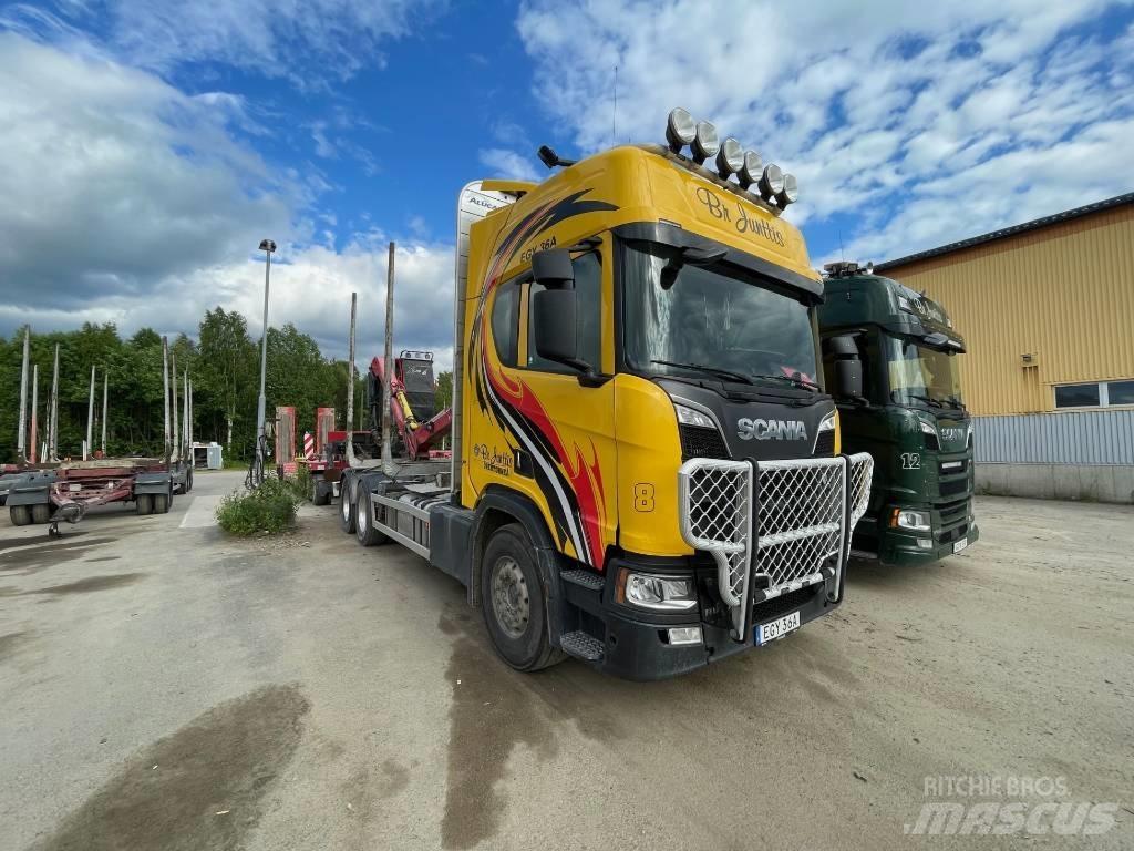 Scania R650 Log trucks