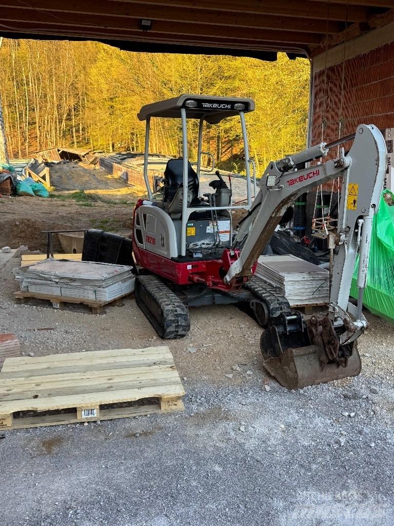 Takeuchi TB 216 Mini Excavators <7t (Mini Diggers)