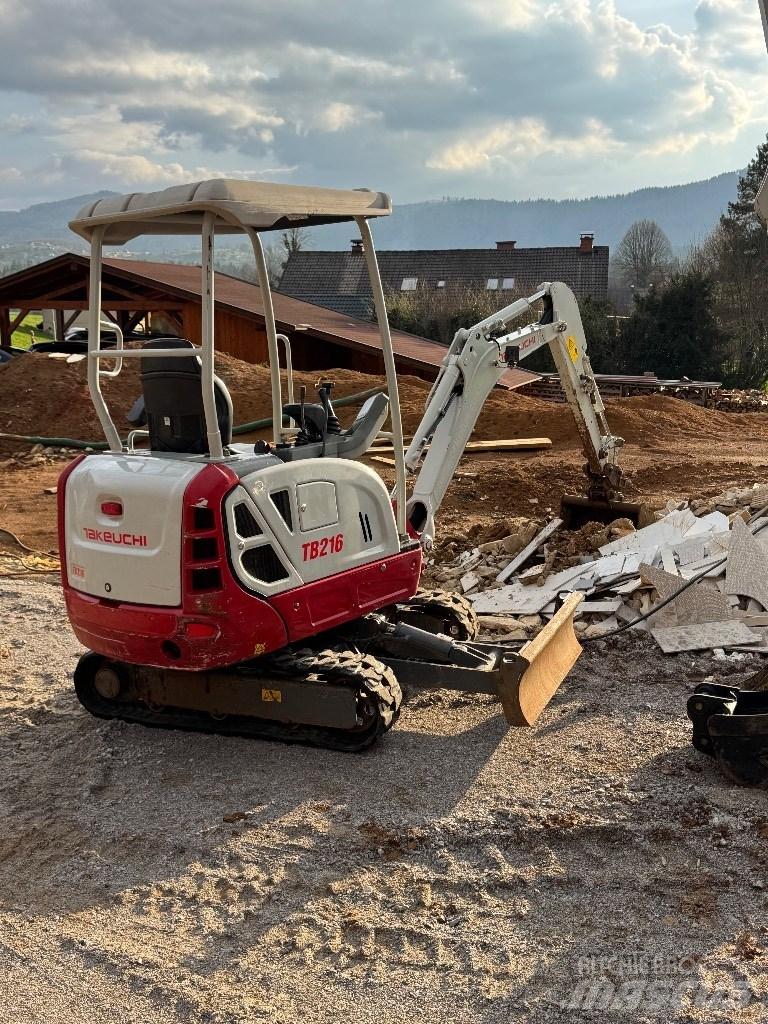 Takeuchi TB 216 Mini Excavators <7t (Mini Diggers)