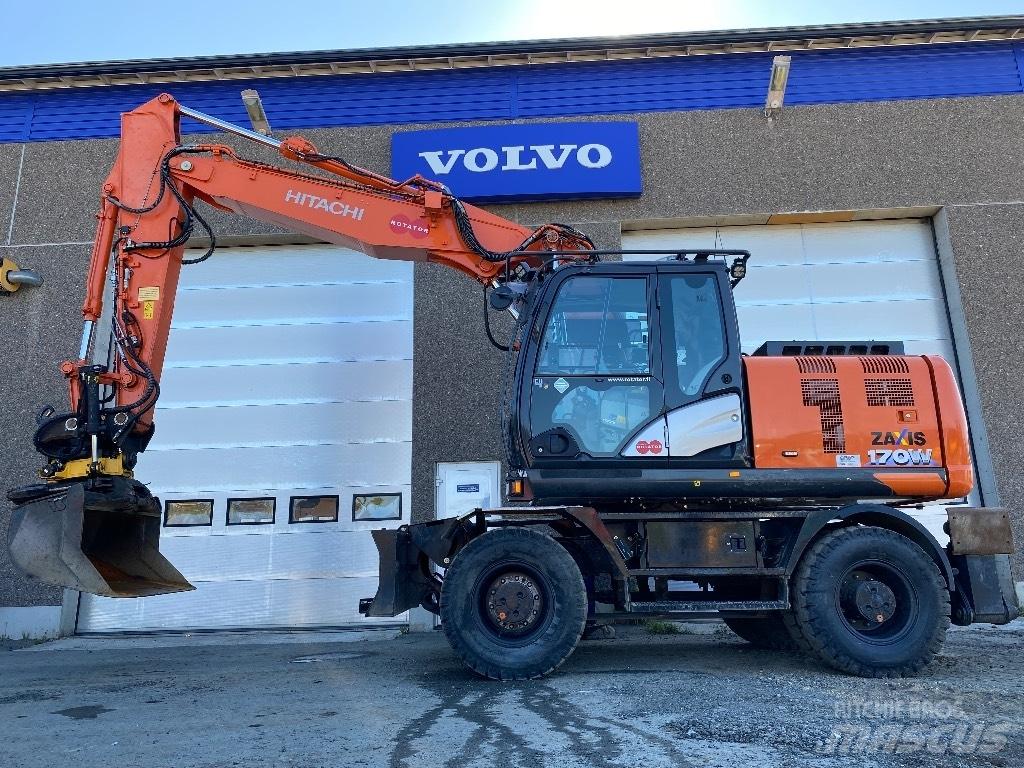 Hitachi ZX170w-6 2P Wheeled Excavators