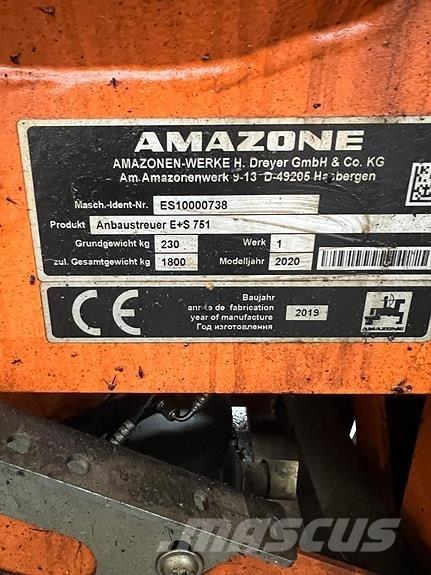 Amazone E+S 751 Other road and snow machines