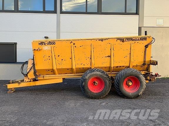 Hill HS8-2000 Manure spreaders