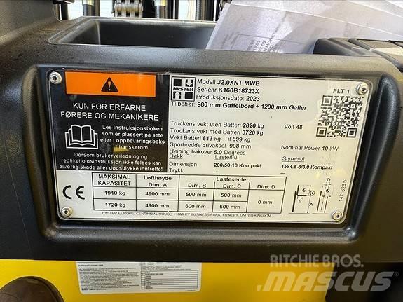 Hyster J2,0XNT Diesel Forklifts