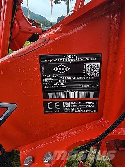 Kuhn GF7903 Round Balers