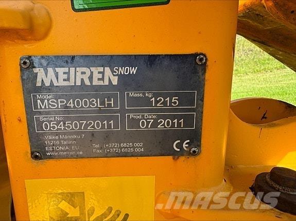 Meiren MSP4003LH Snow Blades And Plows