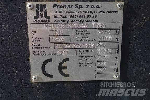 Pronar T285 Utility Trailers