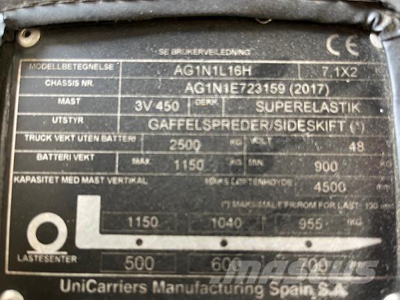 TMC FTB16 52824. Diesel Forklifts