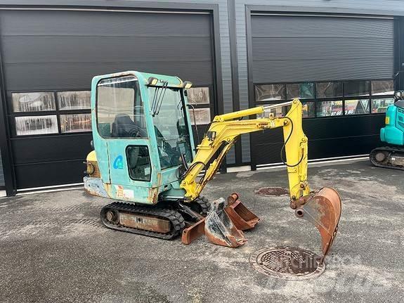 Yanmar B15 Mini Excavators <7t (Mini Diggers)