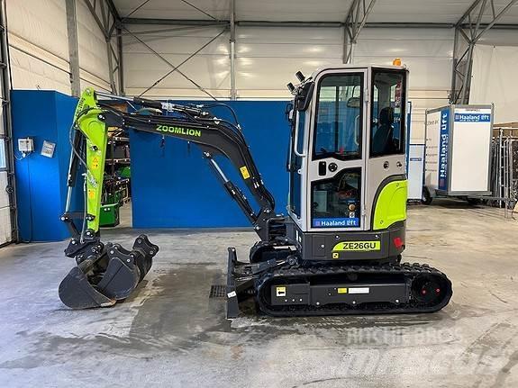 Zoomlion ZE26GU Mini Excavators <7t (Mini Diggers)