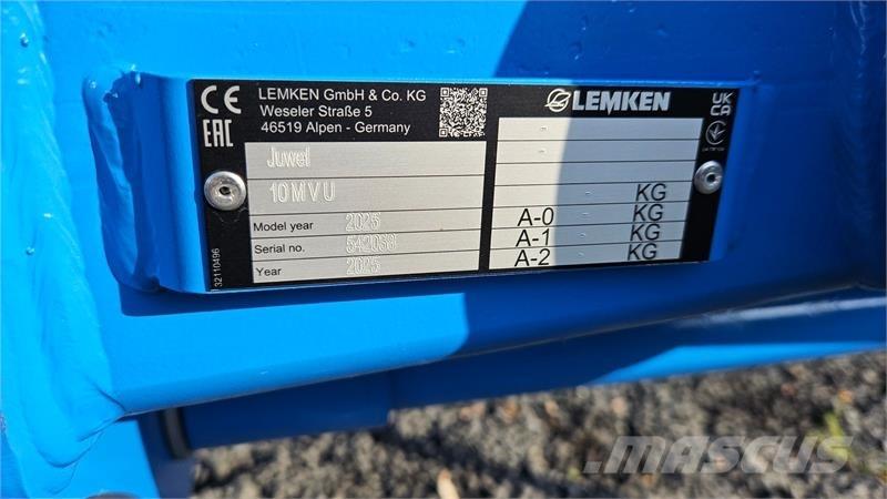 Lemken JUWEL 10M Reversible ploughs