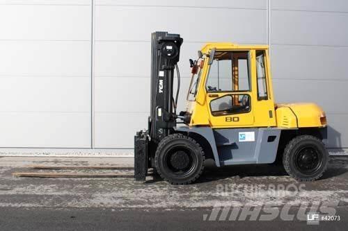 TCM FD 80-9 Diesel Forklifts