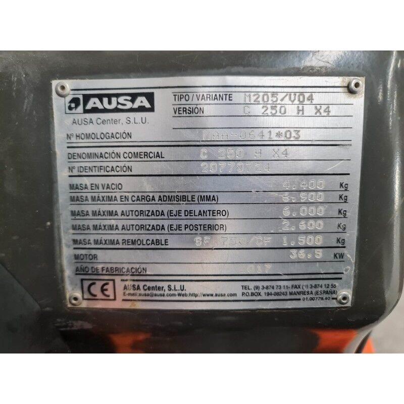 Ausa C250H Rough Terrain Trucks