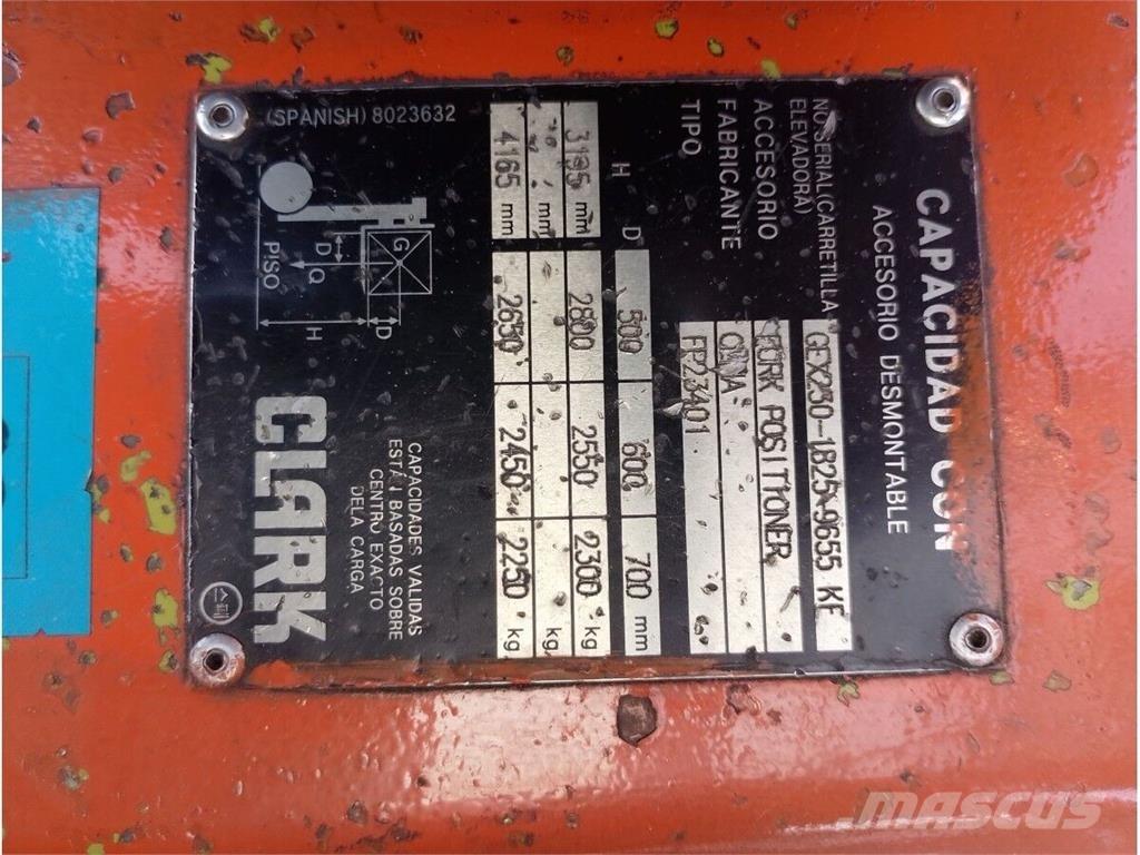 Clark GEX30 Electric Forklifts