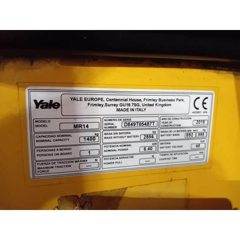 Yale MR14 Reach trucks