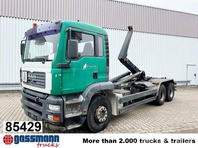 MAN TGA 26.463 6x4 BB Hook lift trucks