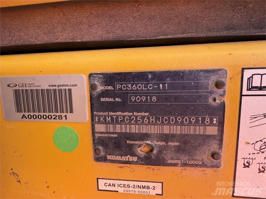 Komatsu PC360LC-11 +1 Crawler Excavators