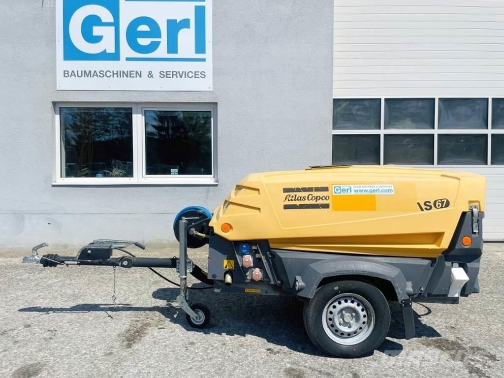 Atlas Copco XAS67 Compressors