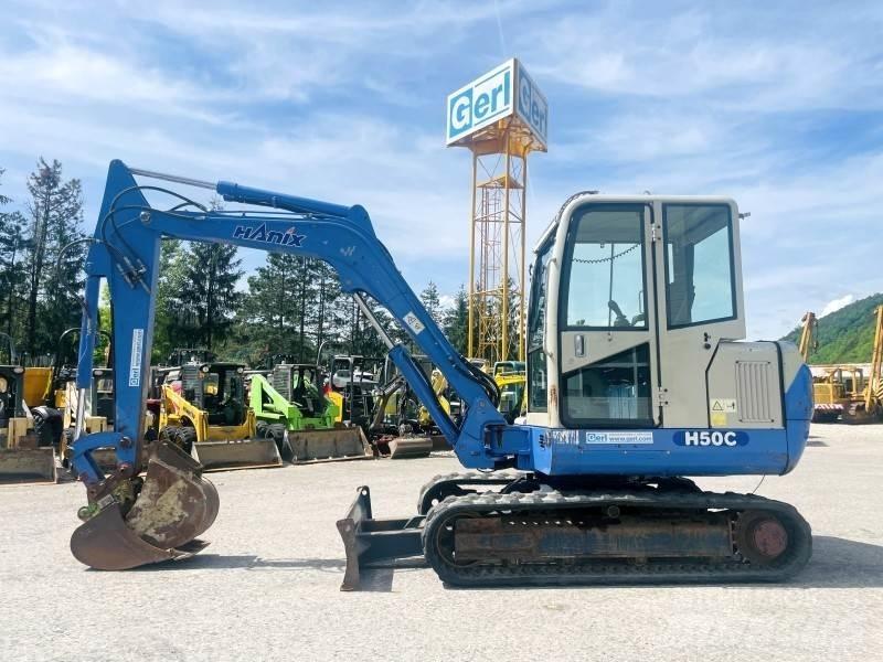 Hanix H50C Mini Excavators <7t (Mini Diggers)