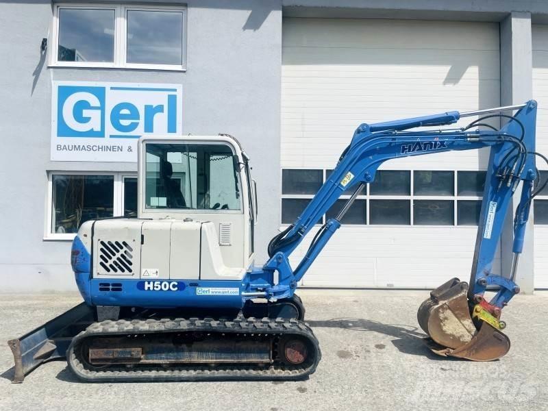 Hanix H50C Mini Excavators <7t (Mini Diggers)