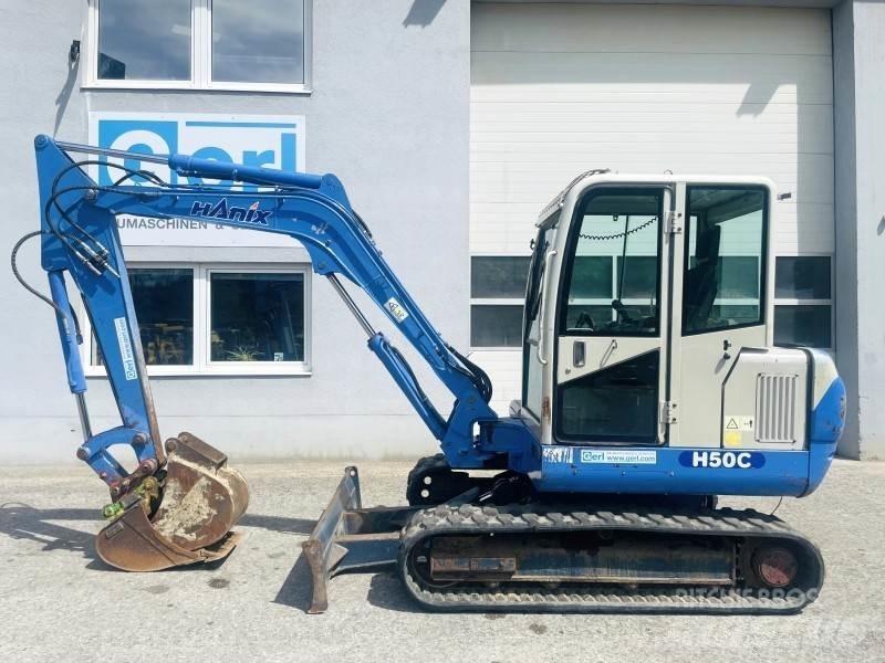 Hanix H50C Mini Excavators <7t (Mini Diggers)