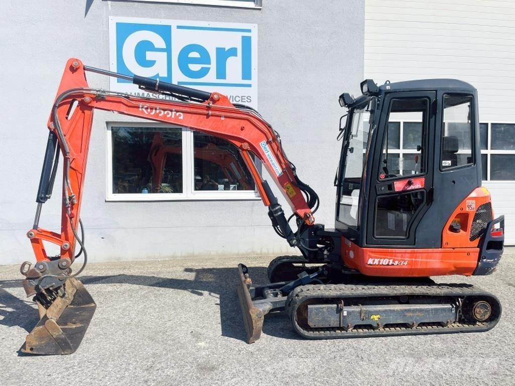 Kubota KX101-3a Mini Excavators <7t (Mini Diggers)