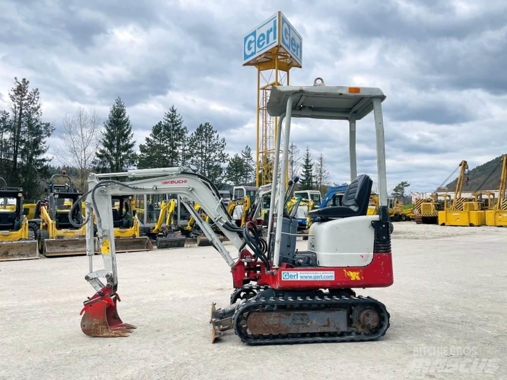Takeuchi TB108 Mini Excavators <7t (Mini Diggers)