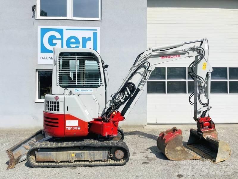Takeuchi TB138FR Mini Excavators <7t (Mini Diggers)