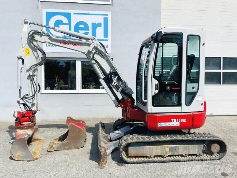Takeuchi TB138FR Mini Excavators <7t (Mini Diggers)