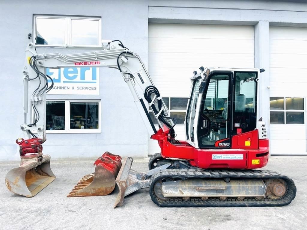 Takeuchi TB280FR Mini Excavators <7t (Mini Diggers)