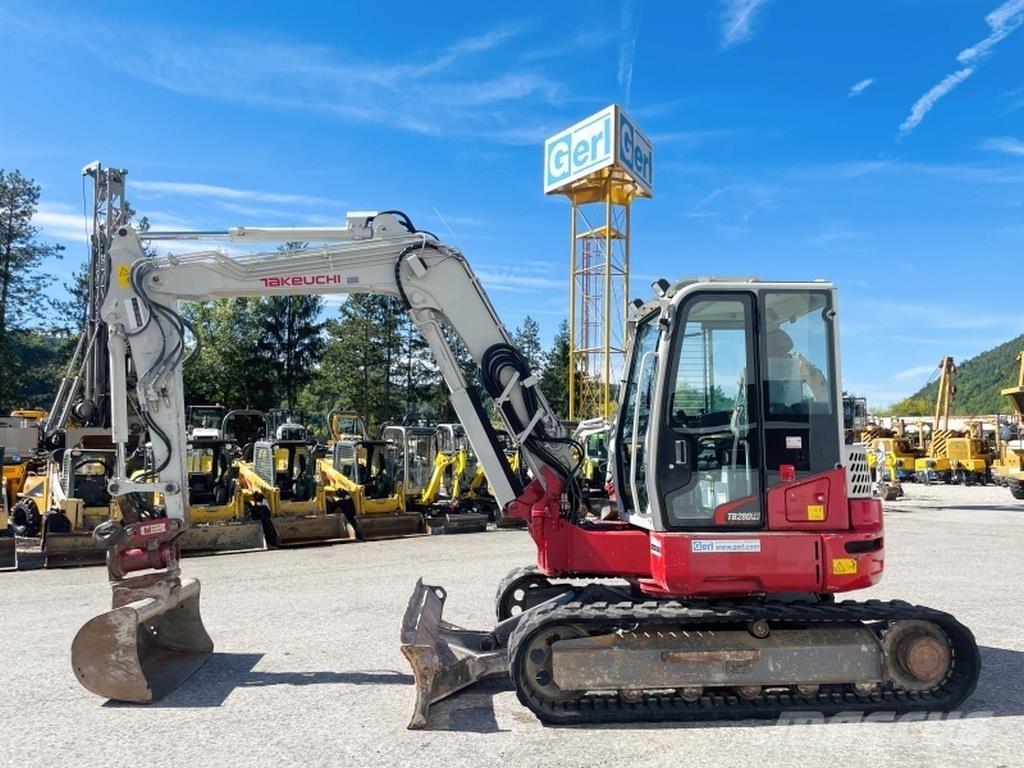 Takeuchi TB280FR Mini Excavators <7t (Mini Diggers)