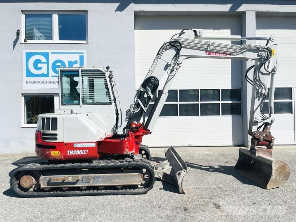 Takeuchi TB280FR Mini Excavators <7t (Mini Diggers)