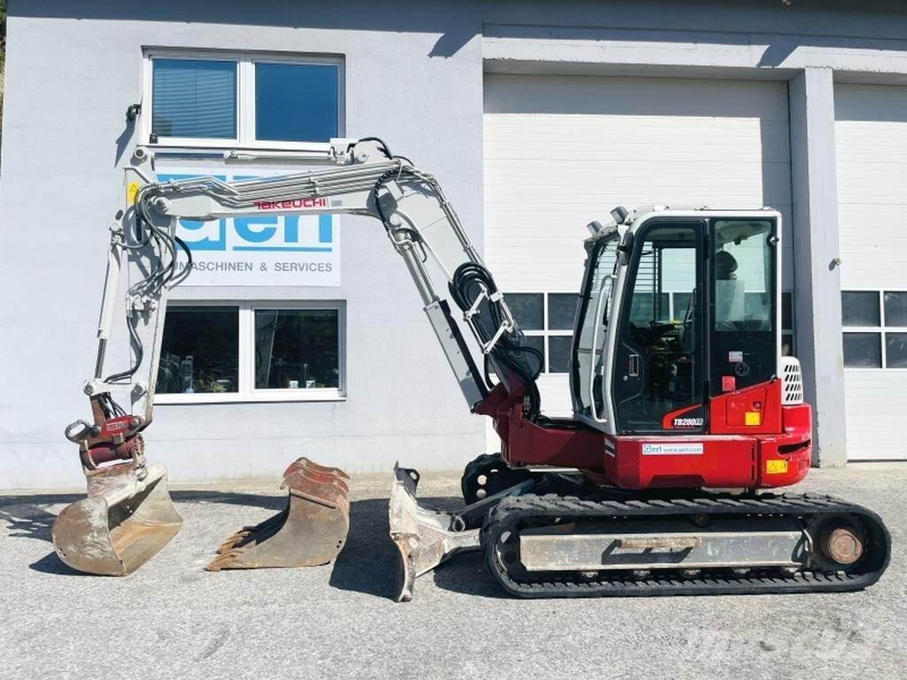 Takeuchi TB280FR Mini Excavators <7t (Mini Diggers)