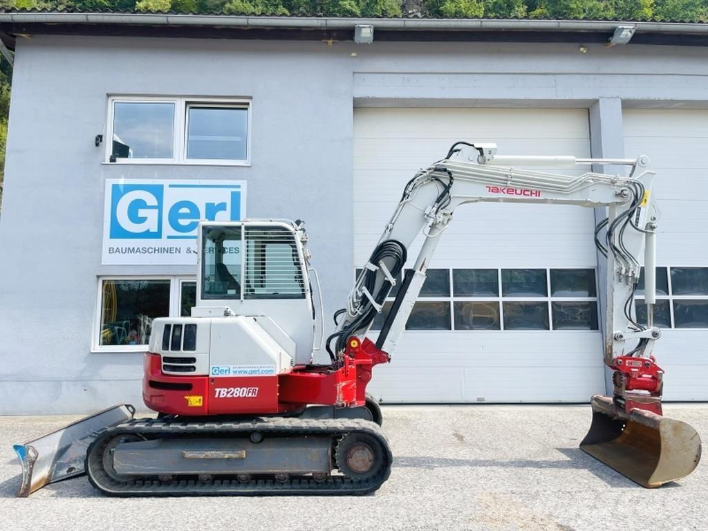 Takeuchi TB280FR Mini Excavators <7t (Mini Diggers)