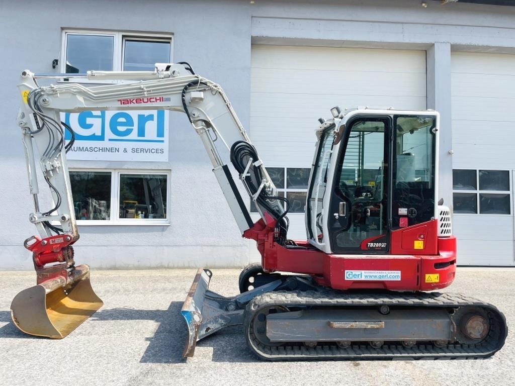 Takeuchi TB280FR Mini Excavators <7t (Mini Diggers)