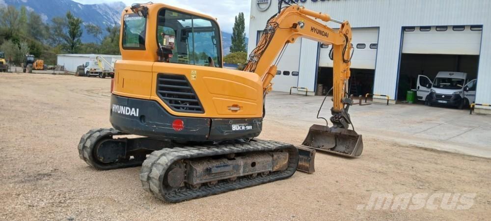 Hyundai R80CR-9A Mini excavators  7t - 12t
