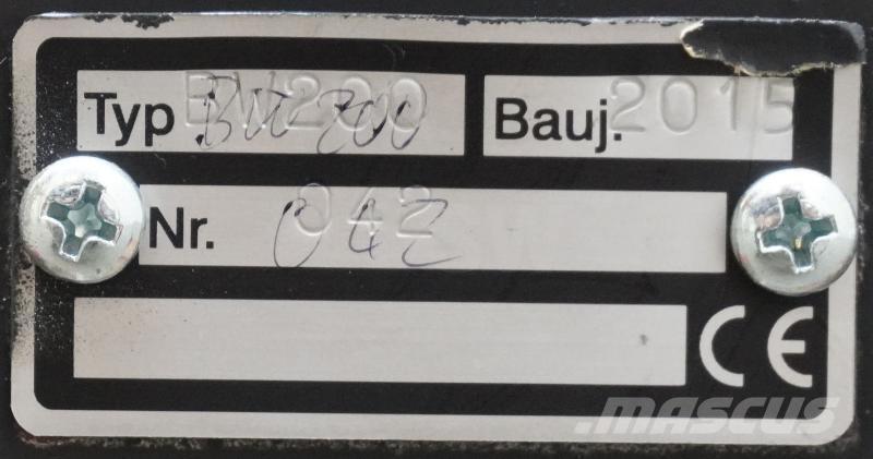 Gruma BW200 Other Attachment / Components
